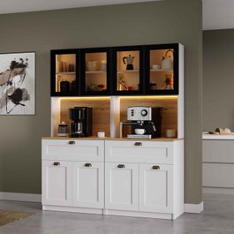 Hanah Home Nero Twin 1600-226 Coffee Stand Blanco